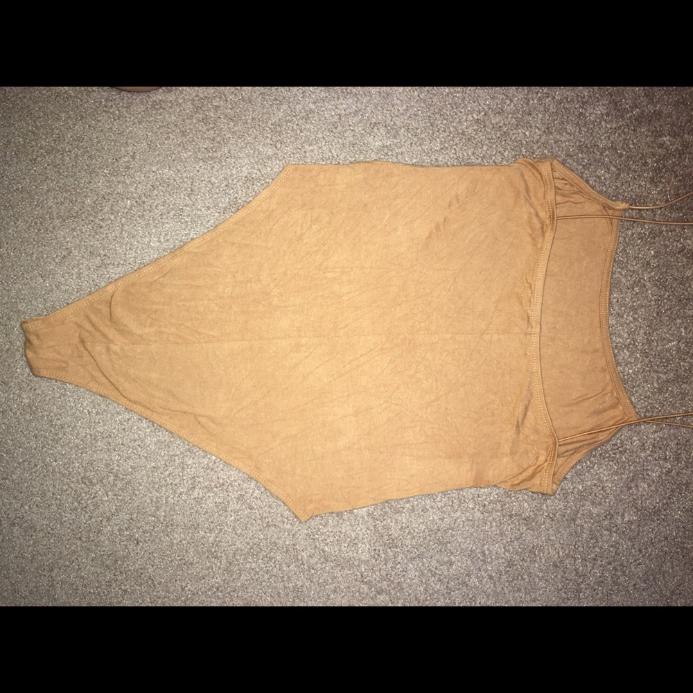 Mind Code Tan body suit - Picture 5 of 5